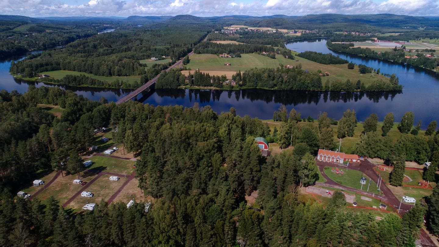 Mellsta - Borlänge, camping i Dalarna