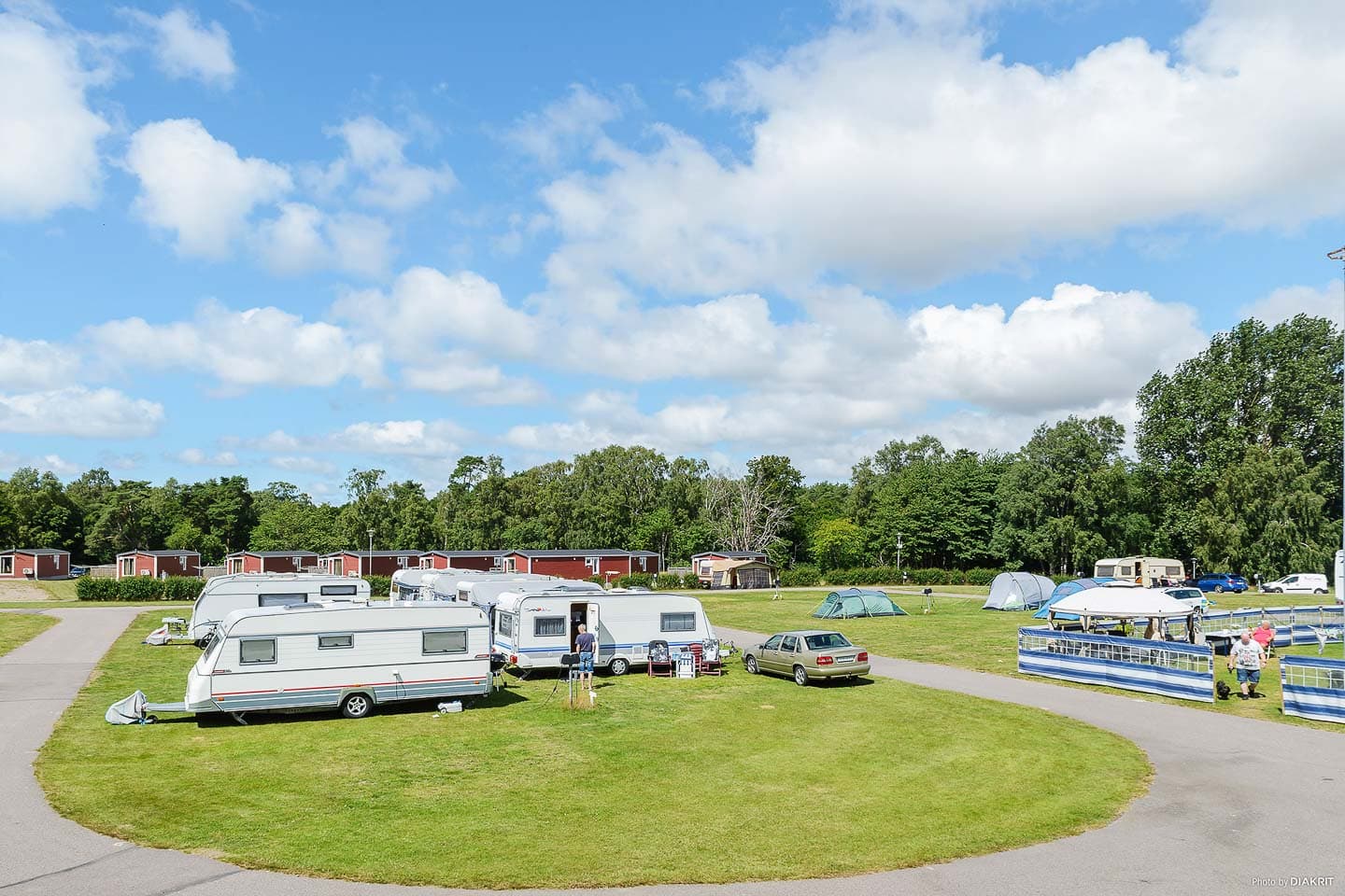 Camping i Halmstad tæt på havet på First Camp Karlstorp