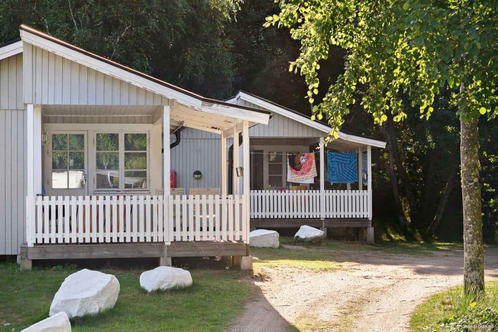 Camping nær Kattegattleden i Halmstad