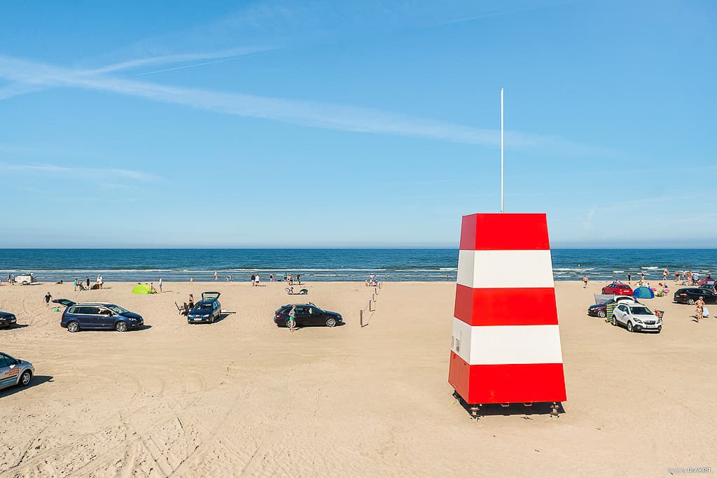 Lakolk Strand på Rømø, campingplads i Jylland