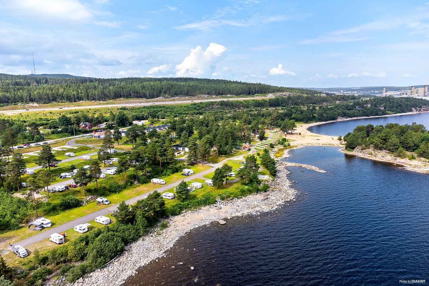 Fläsian - Sundsvall, campingplads i Nordsverige