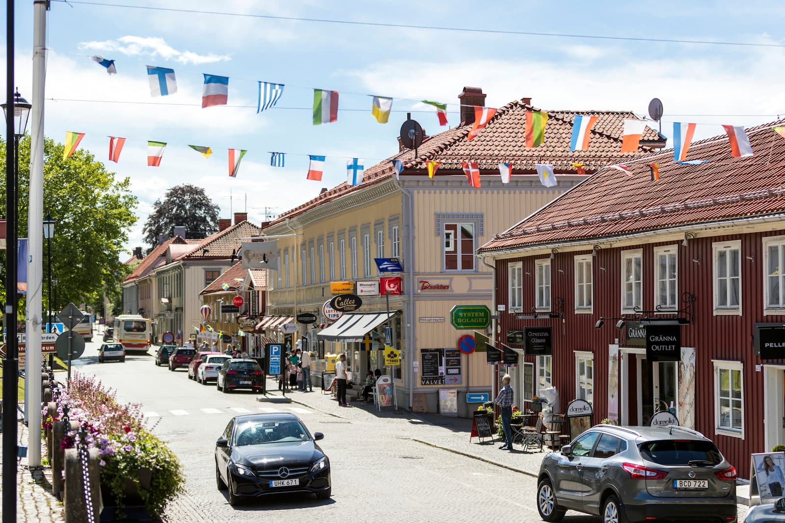 Polkagrisens hemstad Gränna - Vättern