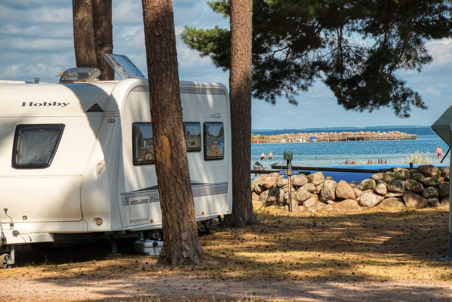 Camping på Öland tæt på havet på First Camp Ekerum