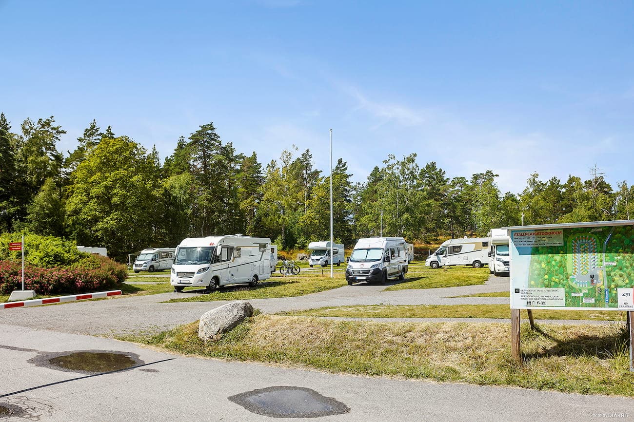 Autocamperplads City - Stockholm