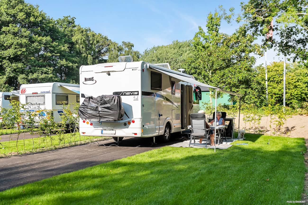 Autocamperplads, stellplads og ståplads i Skandinavien