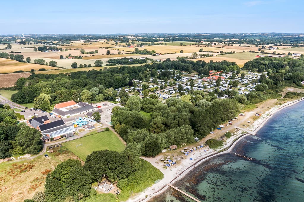 Bösöre Strand - Fyn, campingplads på Fyn