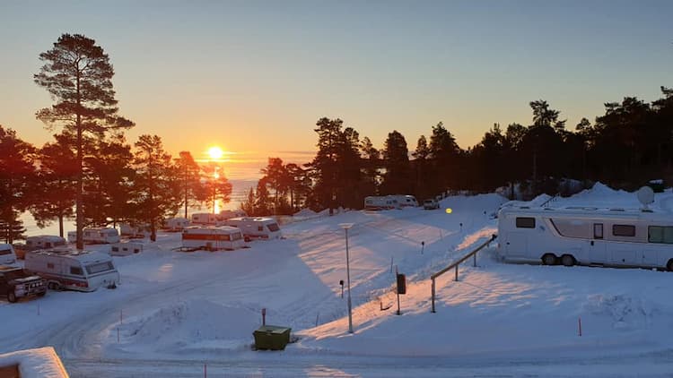 Fläsian - Sundsvall vinter