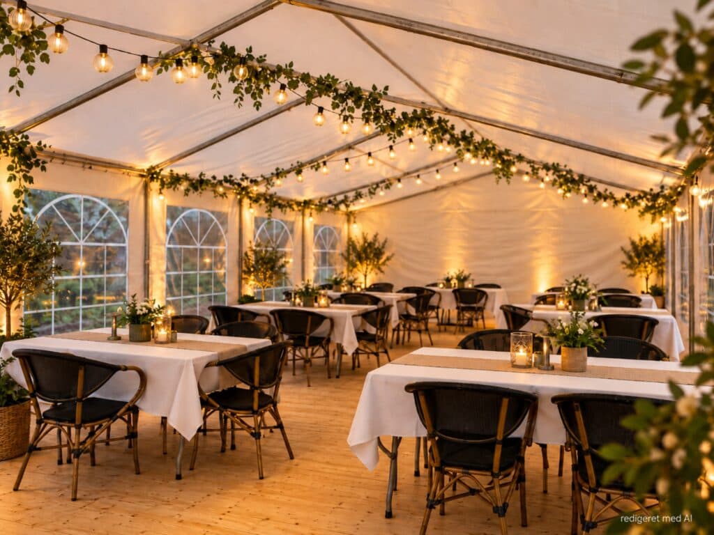 Fest telt på First Camp Bøsøre