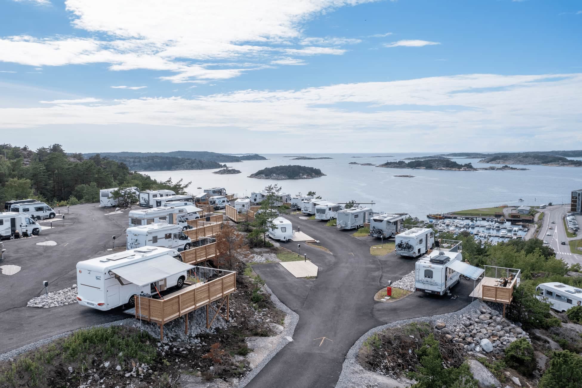 City - Strömstad, ställplatser, husbilsplatser