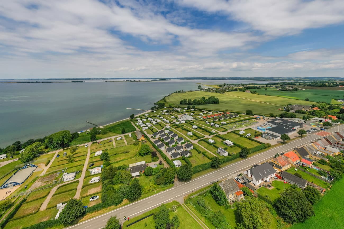 Bøjden Strand, campingplads på Fyn