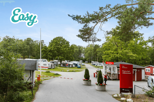campingplads i stockholm i sverige nära city.