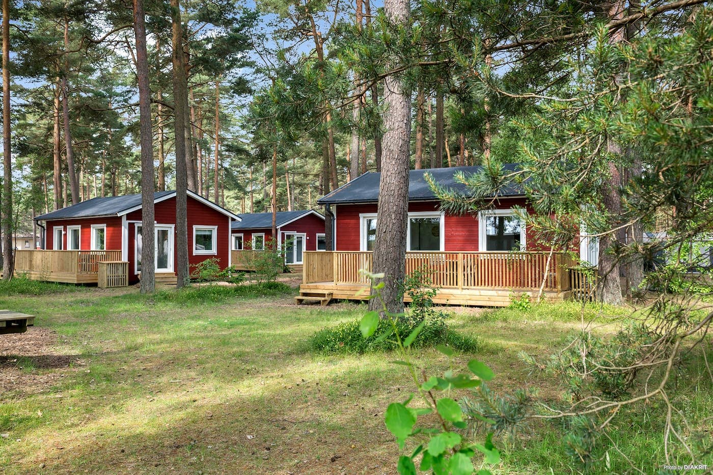 Boende för orienteringsklubbar i stugor i Åhus - Kristianstad