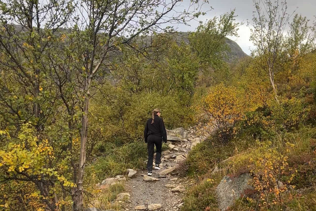 Langtidsophold på campingplads med udsigt til fjeldene