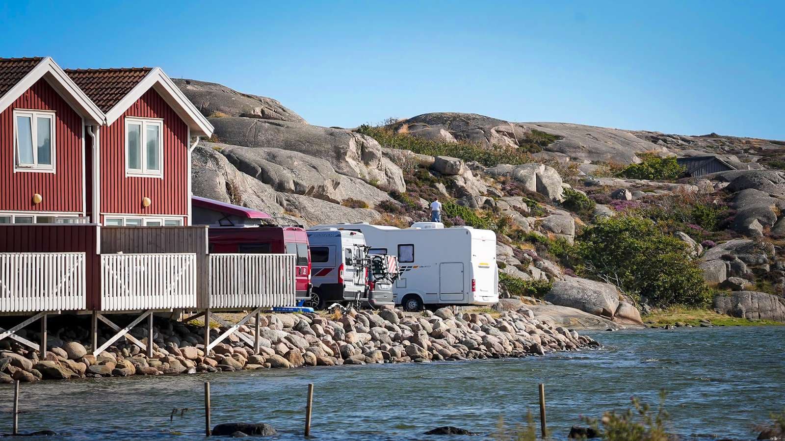 Camping i Kungshamn tæt på Smögen på First Camp Solvik