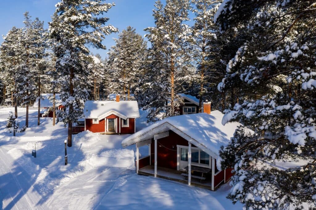 Vinter Enåbadet - Rättvik Camping