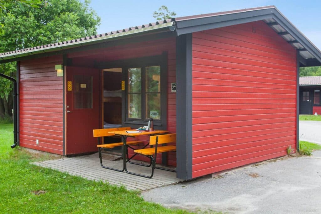 Norrskensstuga utvändigt