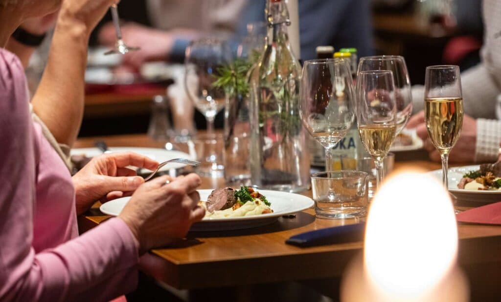 Restaurang på campingen Ansia - Lycksele