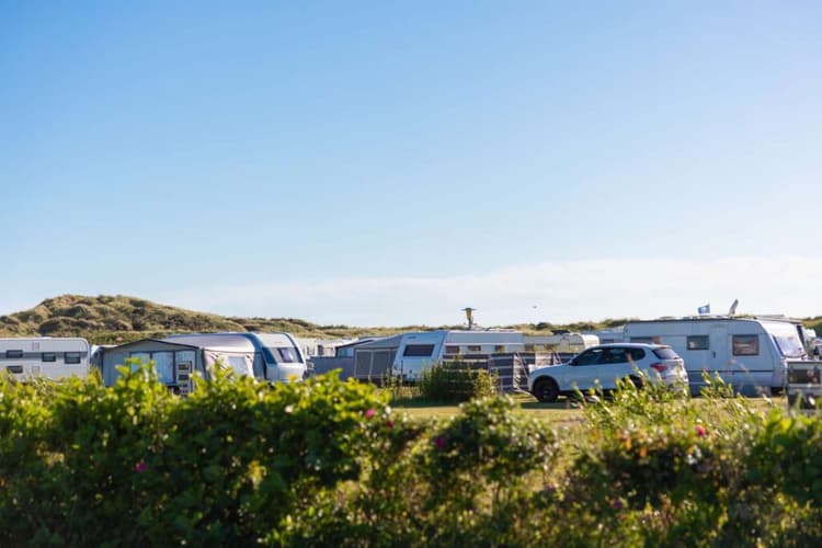 Hyggelig campingområde på Lakolk Strand – Rømø camping