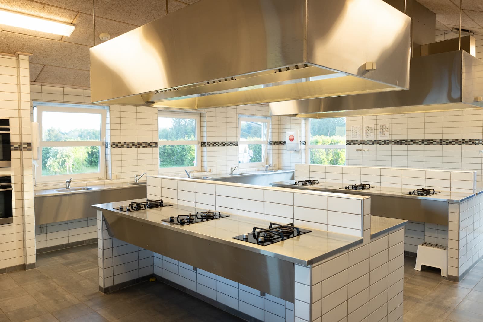 Reception og serviceområde på camping i Skagen