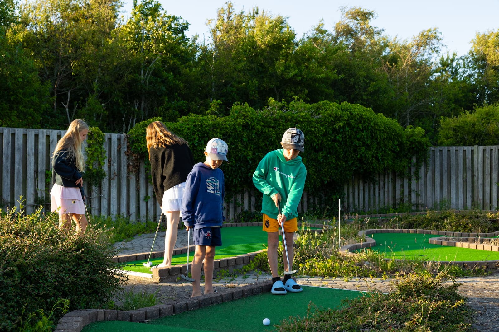 Minigolf på First Camp Råbjerg Mile - Skagen Camping