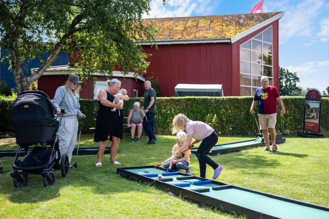 Minigolf på Campingpladsen Tempelkrogen – Holbæk