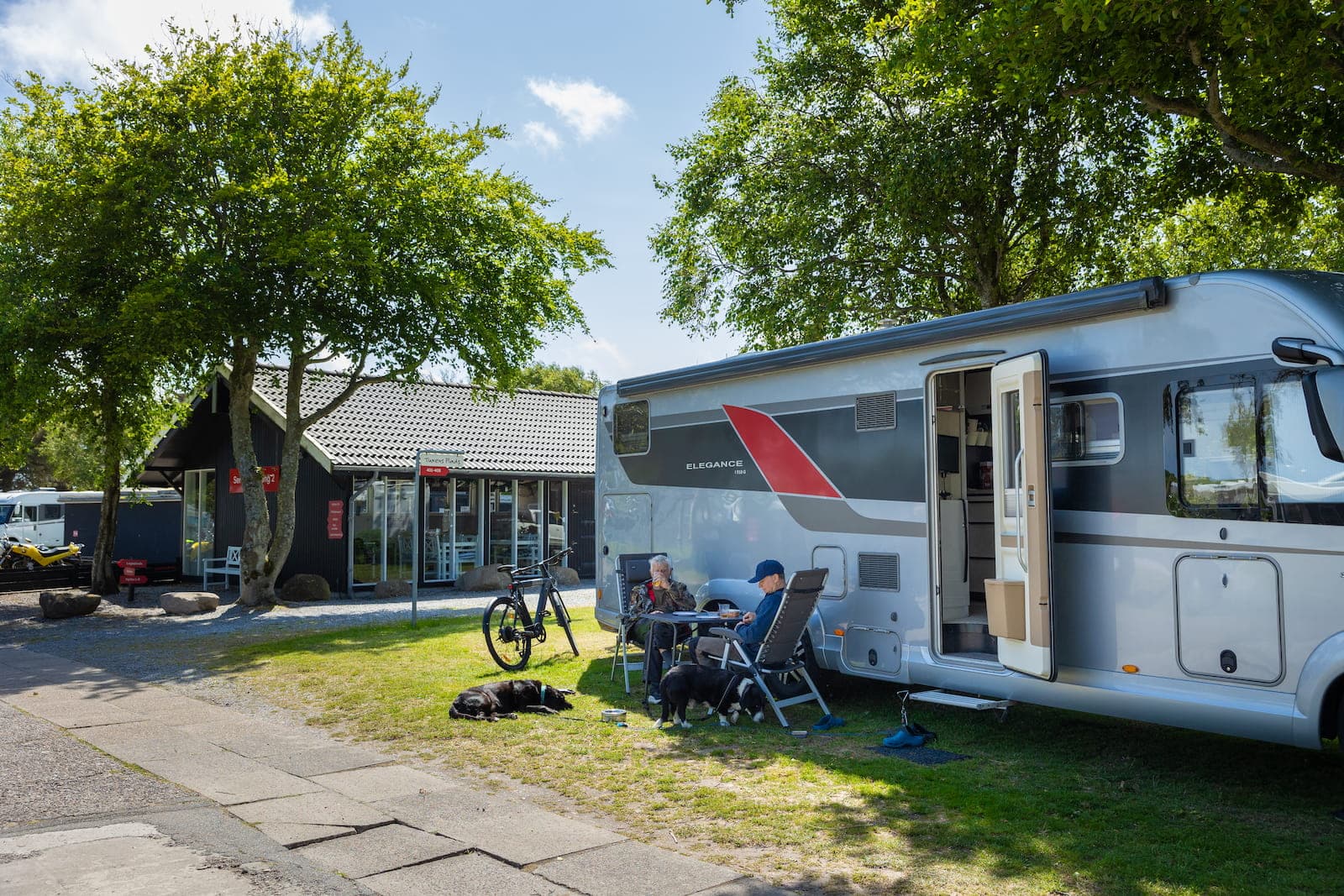 Grenen Strand – Skagen: Autocamperpladser ved Grenen Strand – Skagen i Nordjylland