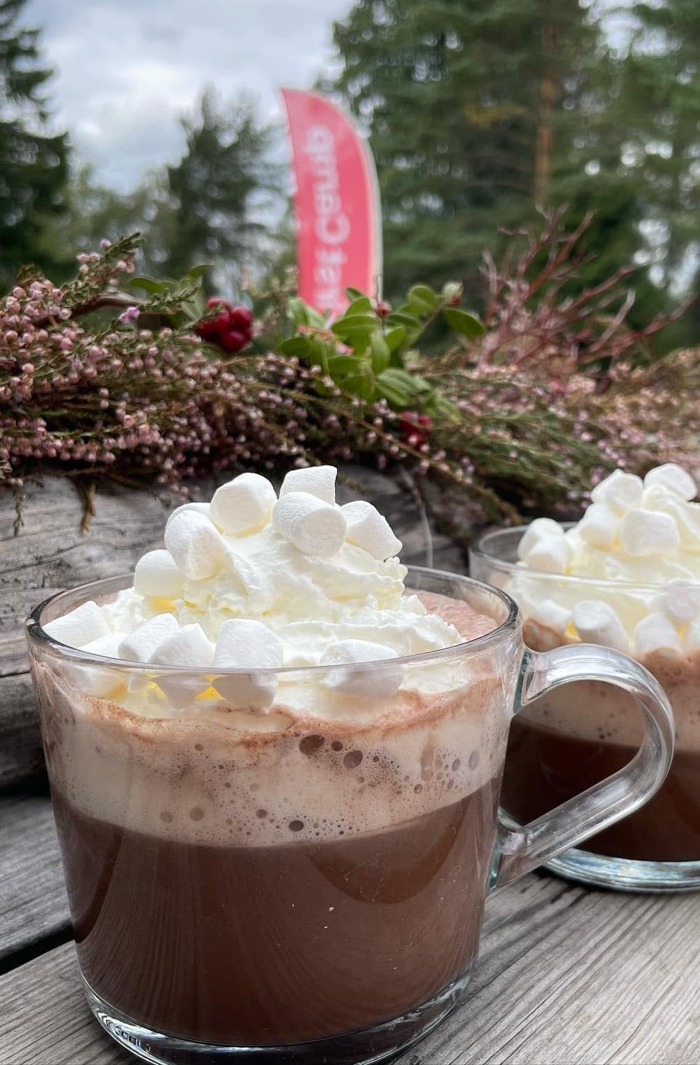 varm sjokolade First Camp vinter