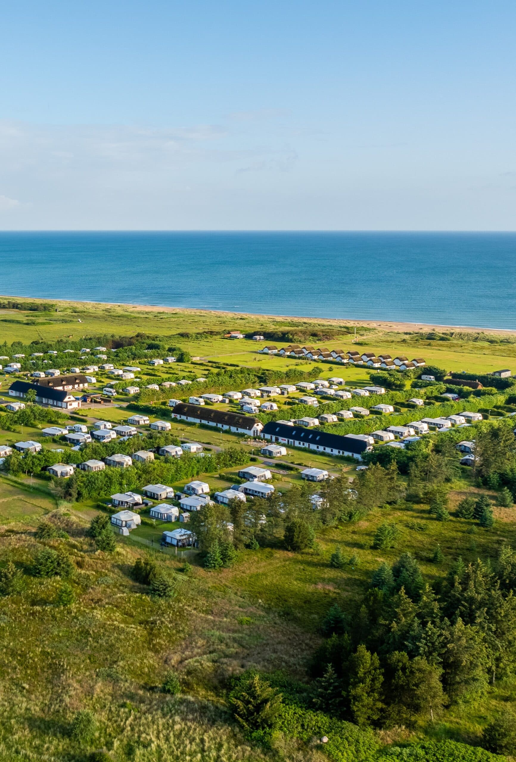 Klim Strand – Nordvestkysten: Autocamperpladser ved Klim Strand på den jyske nordvestkyst