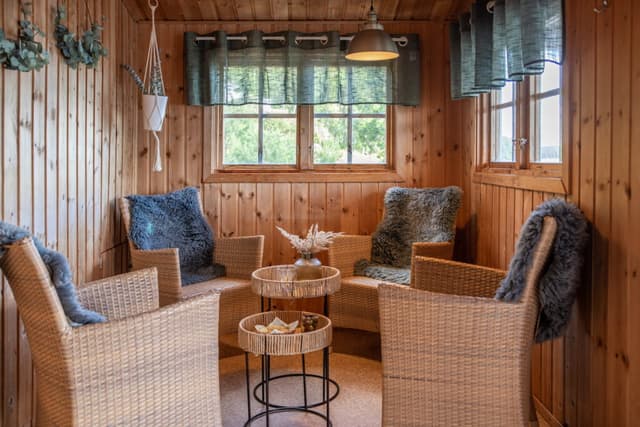 Vedeldad bastu på First Camp Sommarvik - Årjäng