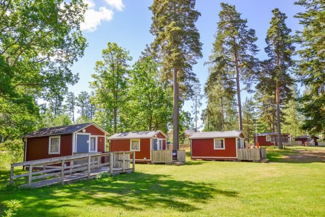Exteriör för Skymningshytt - en stuga på Herrgårdsliv.