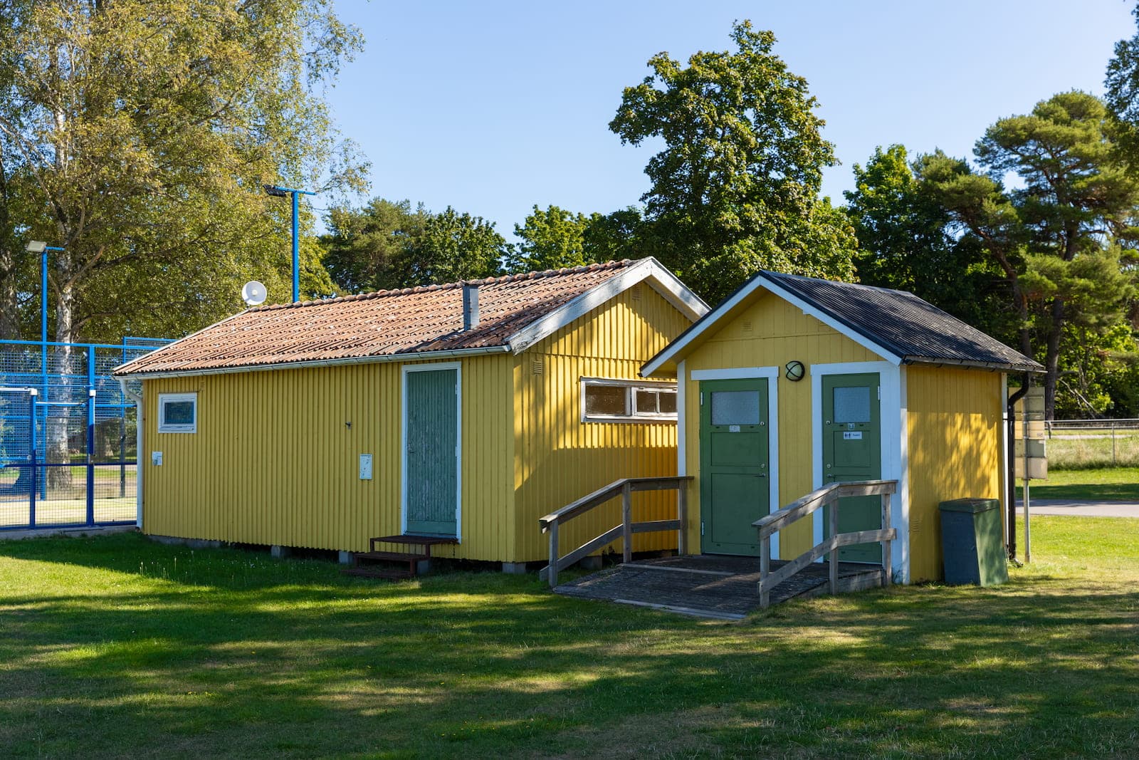 Servicehus och faciliteter på First Camp Vadstena - Vättern