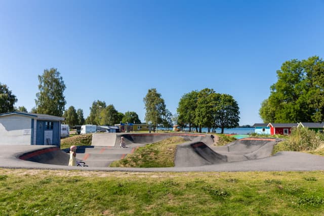 Camping med BMX-bana på Vadstena - Vättern