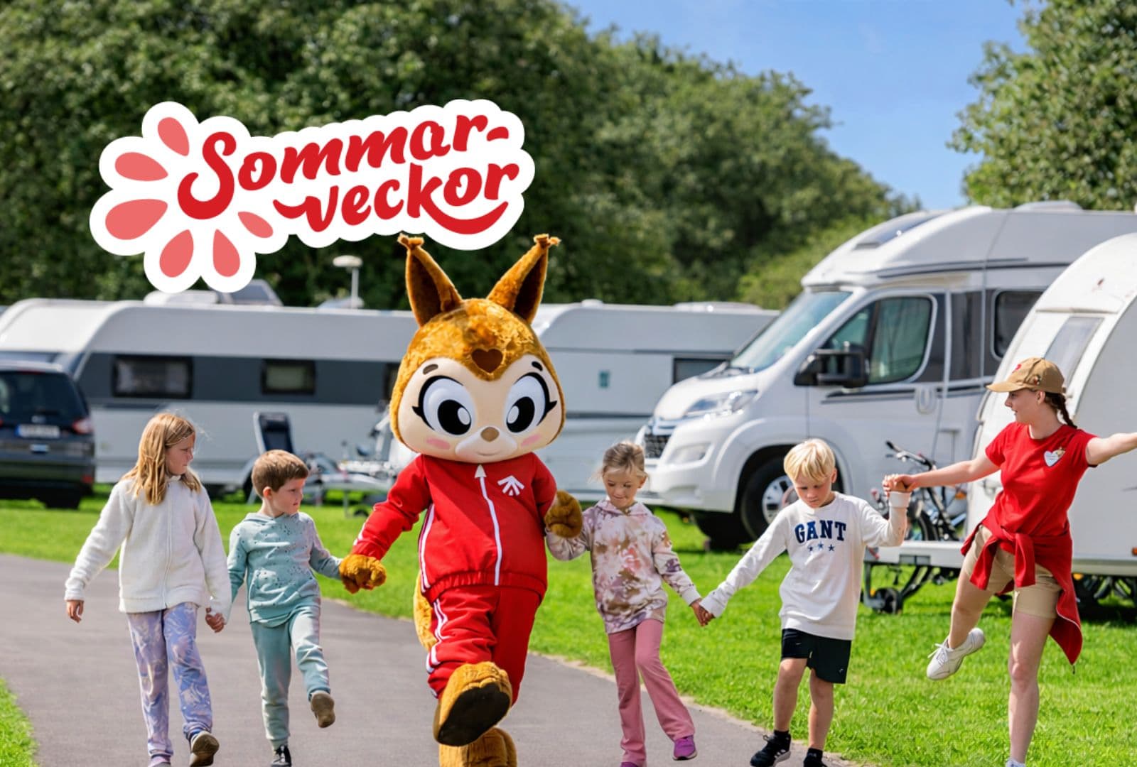Sommeruger på svenske campingpladser.